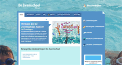 Desktop Screenshot of dezwemschool.nl